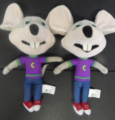 Chuckie Cheese Plush Stuffed Doll 13  Fun Express Lot 2