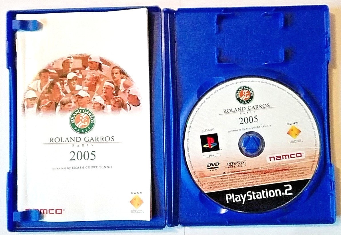 Roland Garros 2005 Sur PS2 - Neuf Sous Blister - Jeu De Tennis PlayStation 2