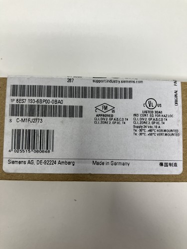 Lot of 5 New Siemens Simatic ET200 SP 6ES7 193-6BP00-0BA0 Digital Output - Picture 3 of 4