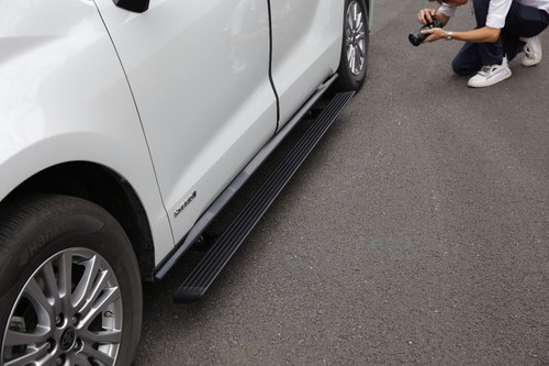 2PCS Black Deployable Electric Running Board Fits for Audi Q7 2020-2024 Nerf Bar - Picture 15 of 16