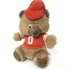 Vintage Whataburger Whatabear Grrr” 8" TEXAS LONGHORNS Plush Bear