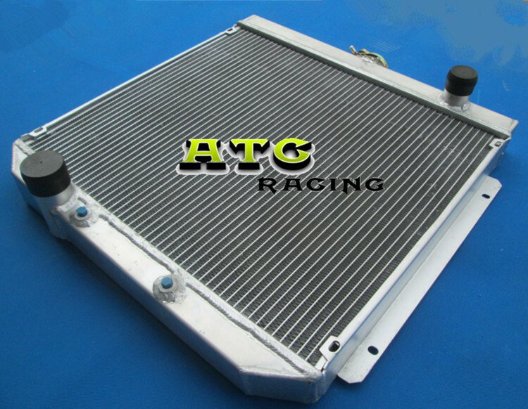 3 Row Alu Radiator+Fan for Ford XY 250 XW 302 GS GT 351 Cleveland 42mm ...