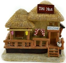 LED light up Tiki Hut MI 55877 Miniature Fairy Garden  Beach Tropical