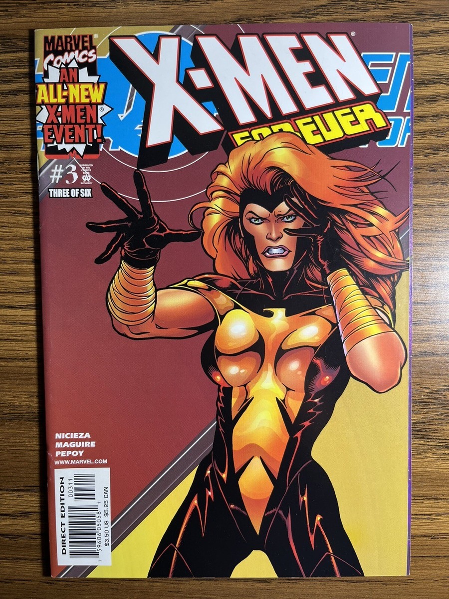 X-MEN FOREVER 3 GORGEOUS PHOENIX KEVIN MAGUIRE COVER MARVEL COMICS