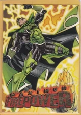 1996 SKYBOX DC OUTBURST MAXIMUM FIREPOWER PARALLAX IN COMMAND #15 NMMT+ *A3482