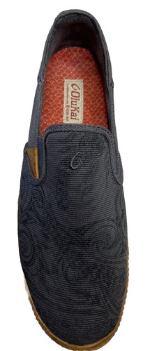 Amputee (1) OluKai Makani Hoa X Wooden Wave Collab Slip On RIGHT SHOE ONLY 10.5