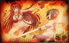 Anime girls high school dxd gremory rias sona sitri Playmat Gaming Mat Desk