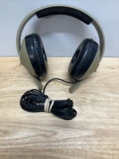 Vintage Koss K/7 K7 Dynamic Stereophone Stereo On the Ear Headphones - Tested