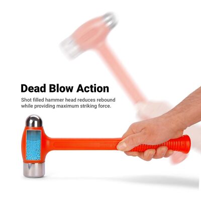 BorneLund - hammer出品です♡ Paramount Rubber Dead Blow Hammer with Rubber-Covered Steel