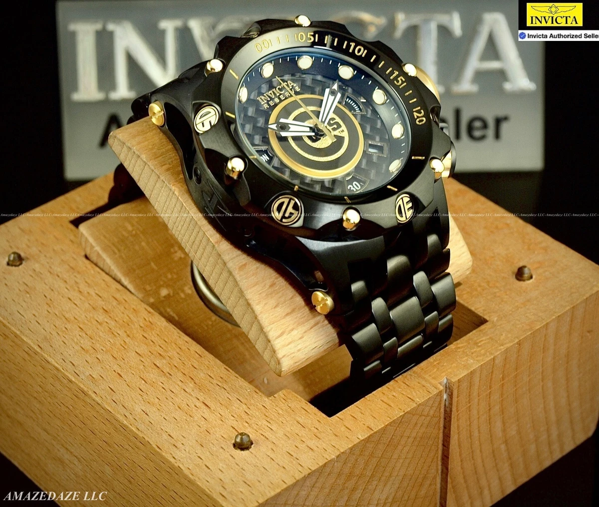 Invicta reserve shop black