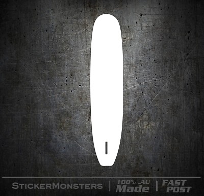 LONGBOARD SURF Sticker Decal 170mmH Hang Ten  