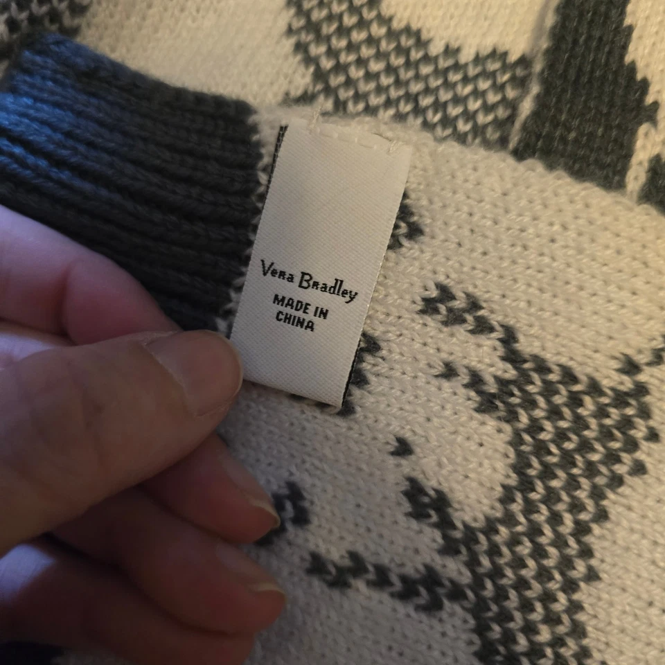 Vera Bradley Navidad Cordero Bufanda Foto 3 de 4