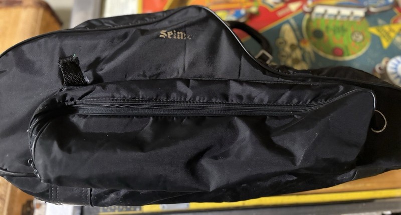 Alto Sax Flight Case With Nylon Selmer Case Cover. Perfect Interior!