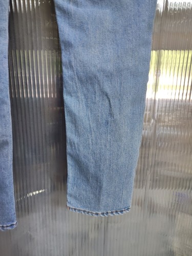 MBX Mens Slim Stretch Blue Jean 36x30 Light Medium Wash Denim Blend - Picture 8 of 12