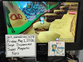 Super Magnetic Neo - (Sega Dreamcast, 2000) *VGC + Case Protector* Tested! READ!