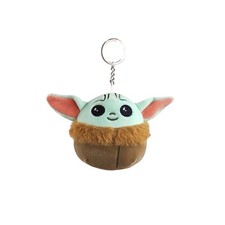 Star Wars Baby Yoda Grogu Soft Stuffed Plush Toy Pillow KEYCHAIN 4" FAST SHIP
