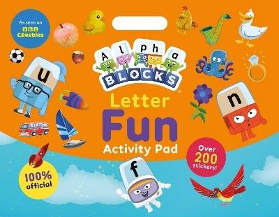 Alphablocks Letter Fun Mini Activity Pad, Alphablo