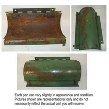 Used Clean Grain Auger Lower Trough fits John Deere 6620 6622 H98486