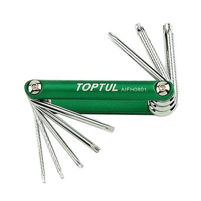 For TOPTUL AIFH0801 Set of key wrenches 8 pcs AIFH0801 A GLOBAL BRAND IN THE PR