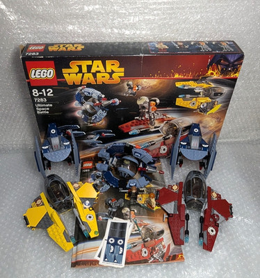 LEGO 7283 Ultimate Space Battle RARE OVP BOX VERY GOOD Star Wars anakin obi wan
