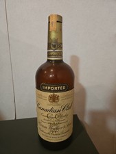Canadian Club Whisky 60er Jahre alte Originalabfuellung vor 1971 43% 70cl