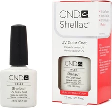 CND Shellac UV Gel Polish 0.25 oz NIB Gold VIP Status