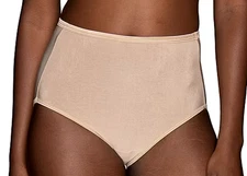 VANITY FAIR ILLUMNATION Brief  BEIGE  Womens Size 12 Style # 13811  NWT