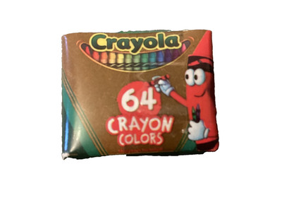 Neue Zuru Toy Mini Marken Goldrausch Crayola Schachtel mit Buntstiften.