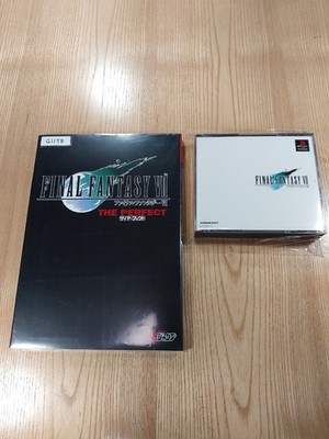 Final Fantasy VII PS1 Strategy Guide Set, PlayStation 1, Free Shipping