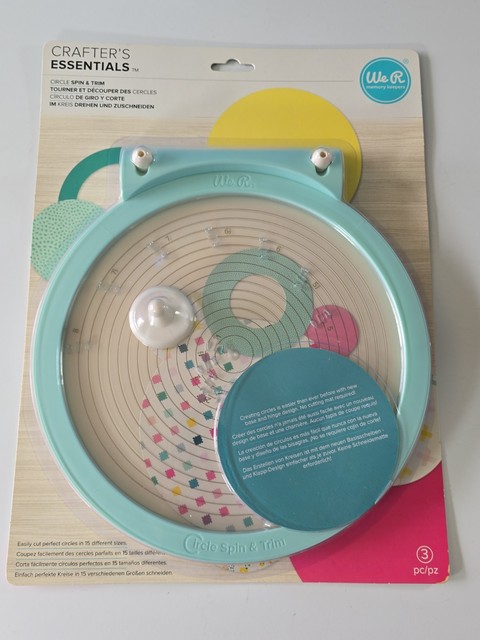 We R Memory Keepers Circle Spin & Trim Tool