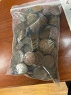 560 count bag of unsearched wheat pennies. 71 BU wheat cent. 10 steel cent