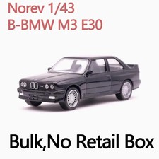 Norev 1/43  M3 E30 alloy car model Collectibles  static finished ornaments Scene