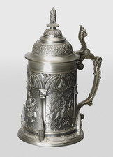Albrecht D&uuml;rer WMF Garlerie Zinnkrug, unbenutzt, ca 30 cm hoch, Patina