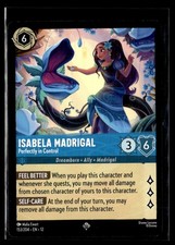 Lorcana Wilds Unknown Isabela Madrigal Perfectly in Control Non Foil 153/204