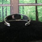 Native Jeweler COIN Silver (.900) & Genuine Polished BLACK ONYX Bracelet — photo 5