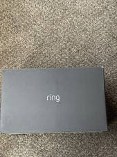 Ring Flood Light LED Hardwired Outdoor White 2 Lights Security System