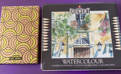 Derwent Watercolor 24 set