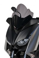 Yamaha X-Max 300 - 17/22 - Windschutzscheibe Hypersport Ermax Schwarz Hell