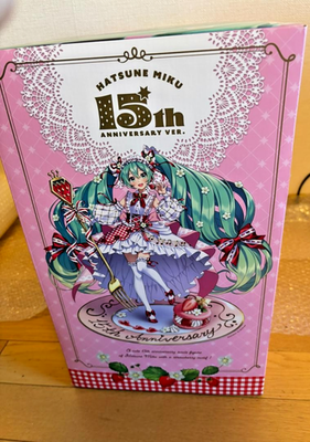 Hatsune Miku 15th Anniversary Ver. 1/7 Scale Figure 32cm Authentic
