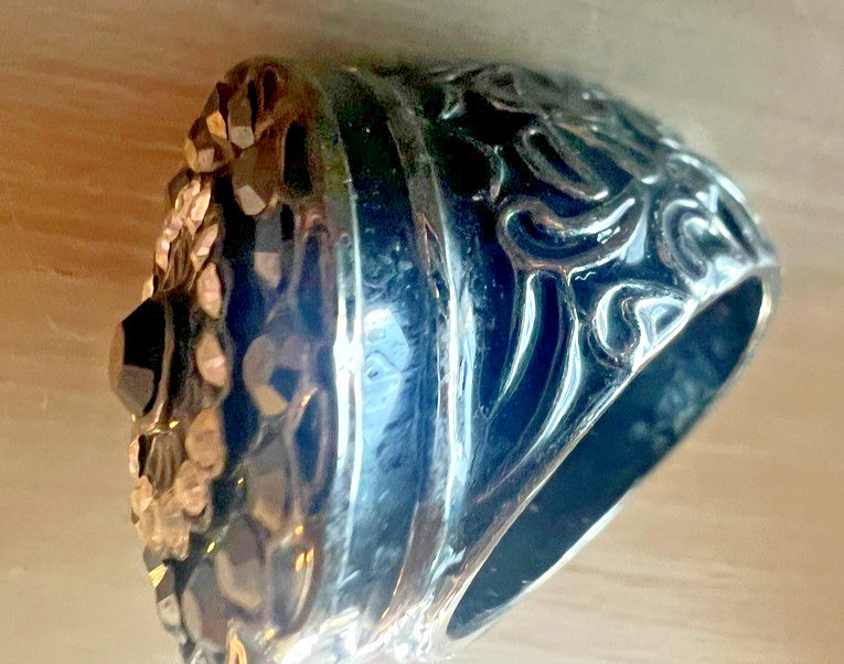 Gothic Statement Ring Size 8.5 Dark Medieval Styl… - image 13