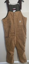 Walls Work Wear 2XL Regular Duck Canvas Overall Bibs Workwear XXL Distressed