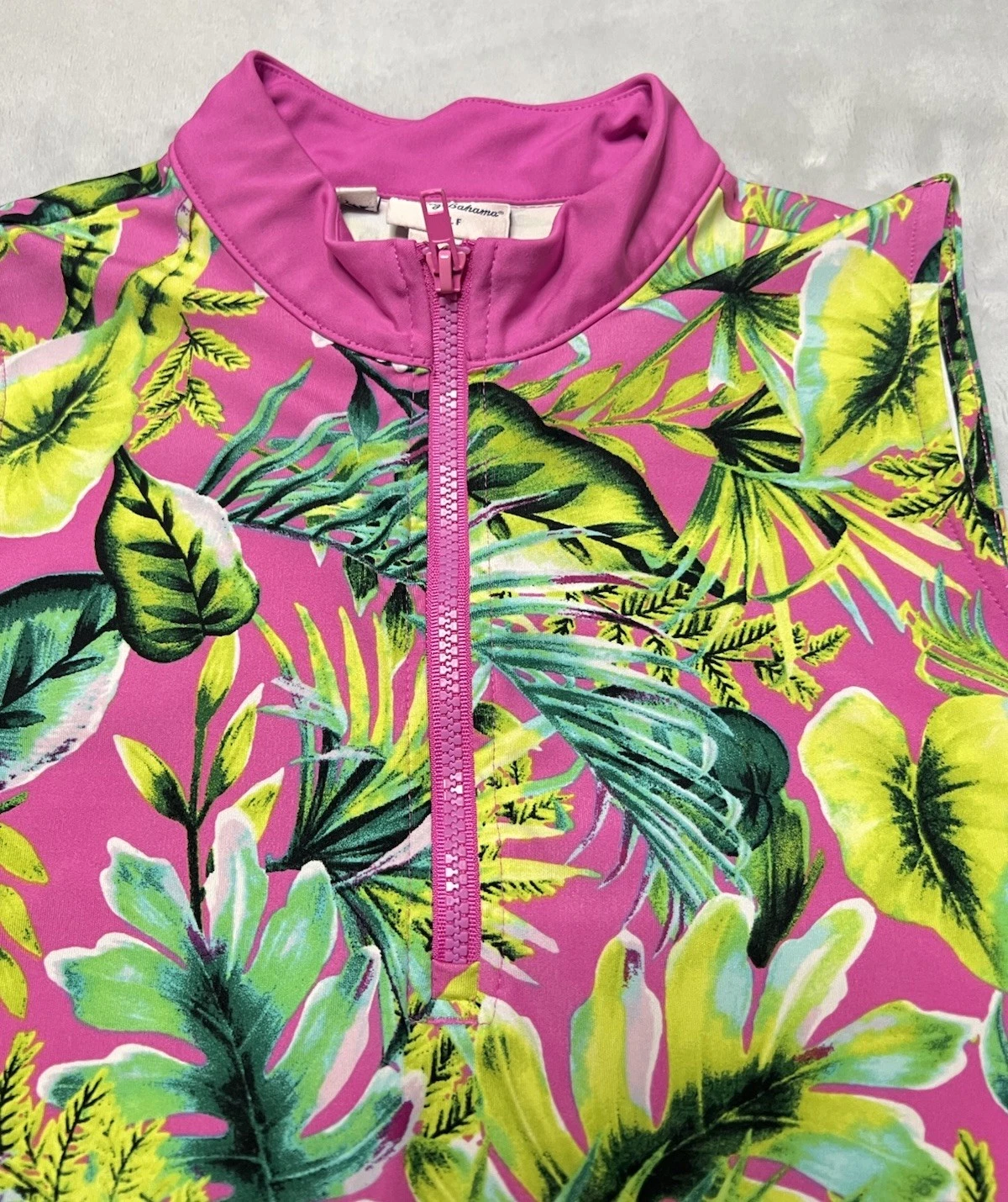 PALM ANGELS Abito donna Tommy Bahama Golf Island Zone Aubrey quarto zip L con tasche