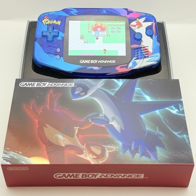 NINTENDO GAME BOY ADVANCE IPS V4 - POKÉMON LATIAS AND LATIOS - OSD MENU - NEW