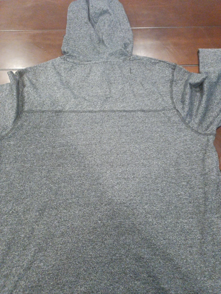 Sudadera con capucha gris pequeña Paper Denim And Cloth para hombre nueva sin etiquetas Foto 3 de 3