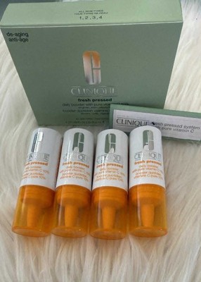 Clinique Fresh Pressed Daily Booster With Pure Vitamin C 10% - Set Of 4 Boosters