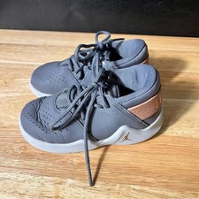 Jordan Gray Air Flight Sneakers Size 7C