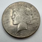 1923 San Francisco Mint USA Peace One Dollar 90% Silver $1 Coin B31