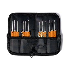 17Pcs Practice Picktools Padlock Key Car Repair Tools Training Kit Home Tool