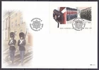 w1846/ Denmark Royal Livgarde Sheet Block FDC Cover 2008