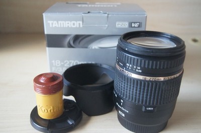 Tamron B008 AF 18-270mm f3.5-6.3 Di II VC PZD Lens Canon EF